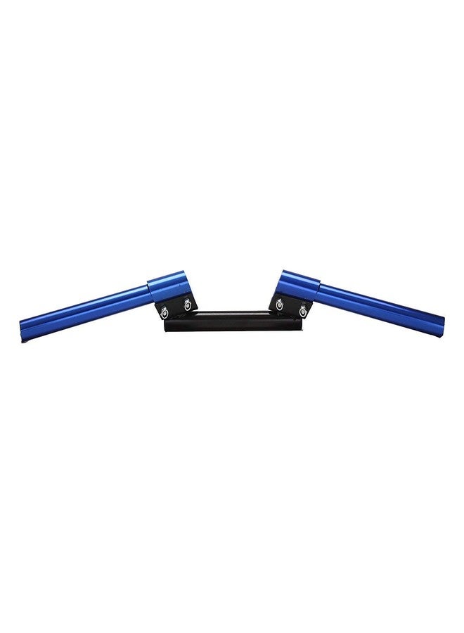 OZANGO Bike Handlebar Blue Stylish Handle Bar Rod for RE Bullet Electra Deluxe - Image 1