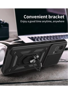 Generic Rugged Armor Phone Case with Sliding Camera Cover & Ring Stand  - Image 3