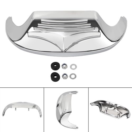XMMT Replacement Chrome ABS plastic Front Fender Trim Tip For Harley Electra Glide FLHT Road King FLHR 2014-2023 - Image 2