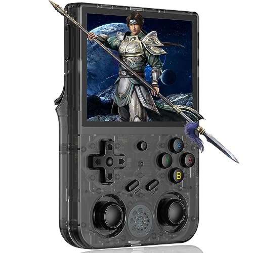 Aivuidbs RG353V Retro Handheld Game with Dual OS Android 11 and Linux,RG353V with 64G TF Card Pre-Installed 4452 Games Supports 5G WiFi 4.2 Bluetooth Online Fighting,Streaming and HDMI - Image 1