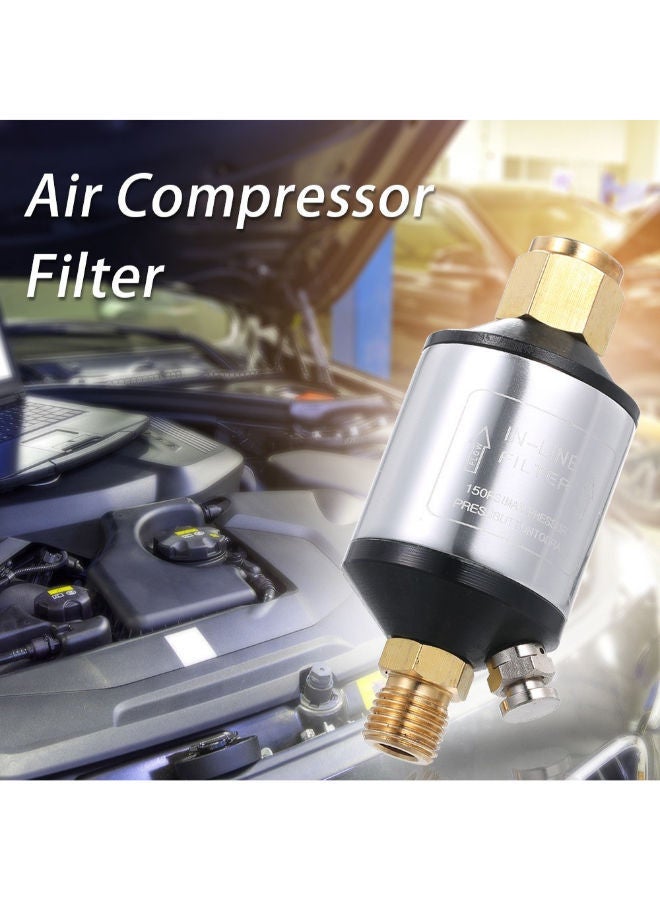 NIBEMINENT Heavy Duty Air Compressor Filter Multicolour 9centimeter - Image 2