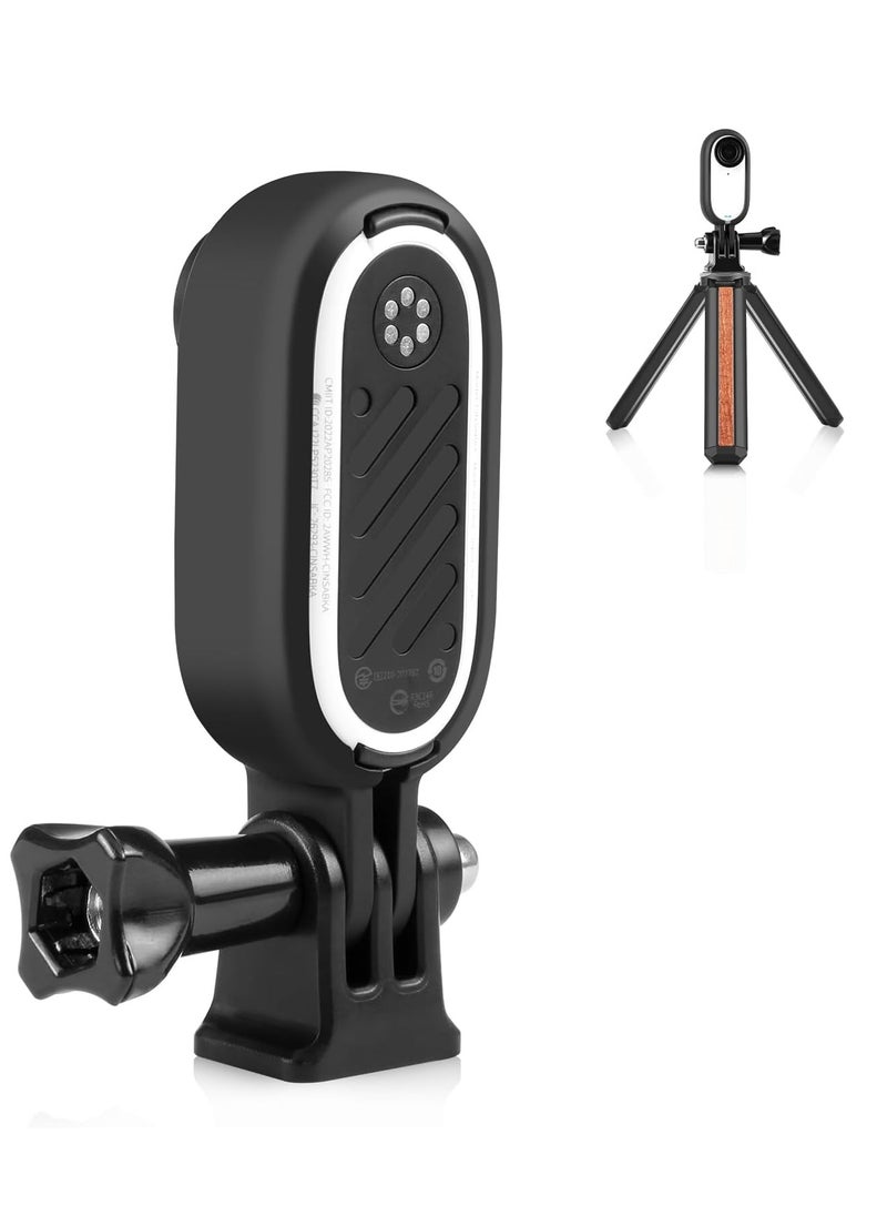 SYOSI Heat Dissipation Bracket Protective Case Fit for Insta360 GO 3 Camera, with 1/4 Screw Hole Adaptor and Short Screw About Insta360 Go 3 Accessories for Camera Protection Bracket Frame  - Image 1