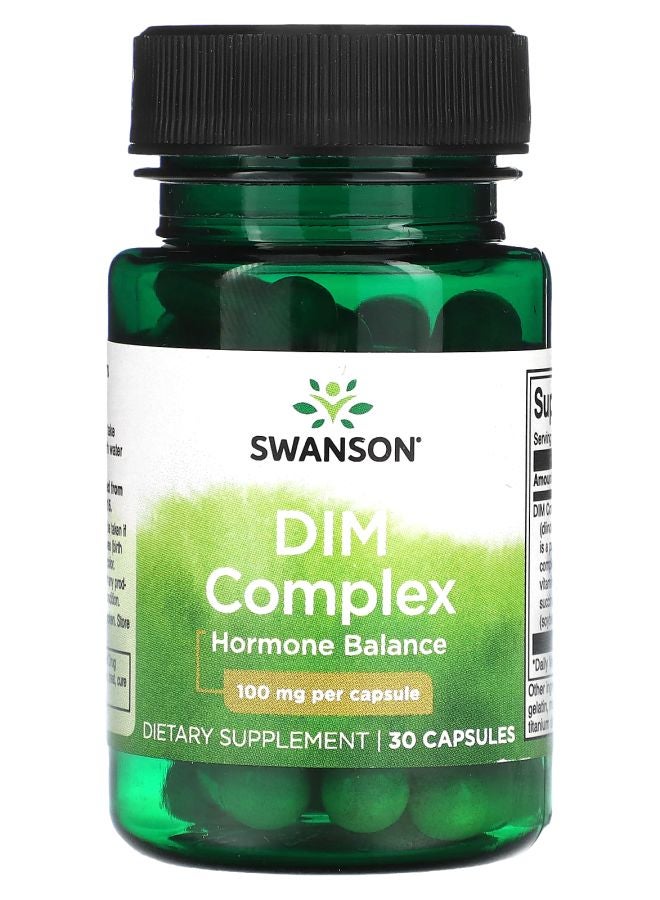 SWANSON DIM Complex 100 mg 30 Capsules