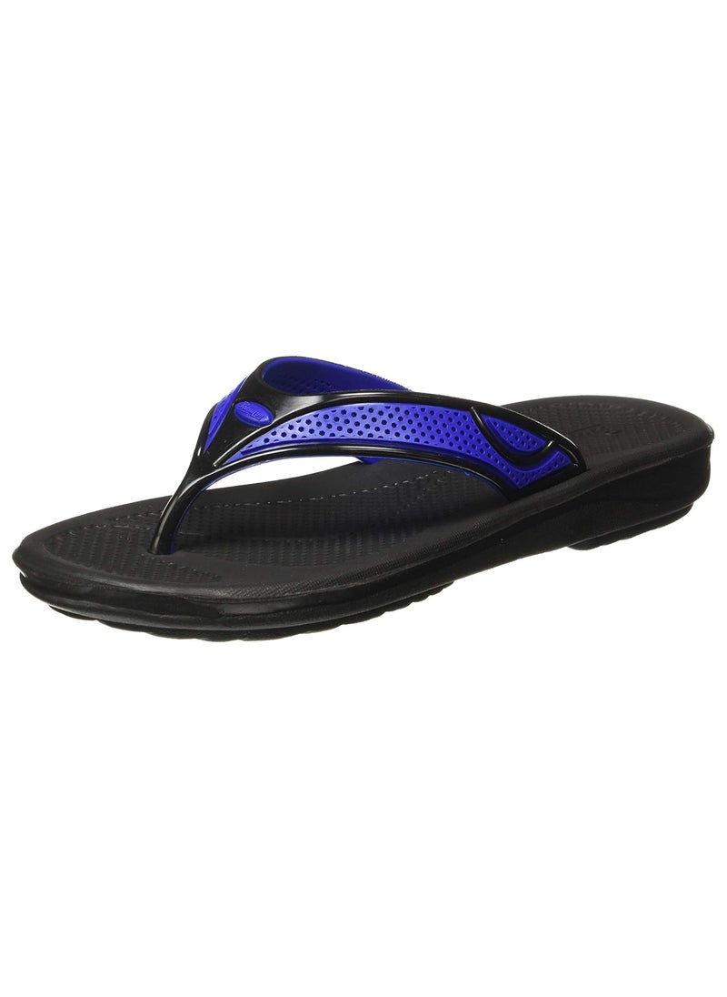 Paragon - Women's Flip Flops Women's Slippers Footwear 1215 Black-Blue Made in India - Image 1