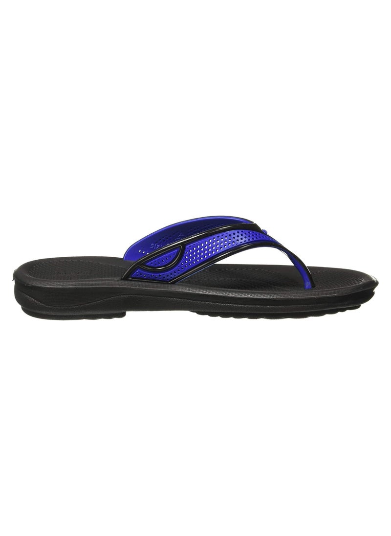 Paragon - Women's Flip Flops Women's Slippers Footwear 1215 Black-Blue Made in India - Image 1