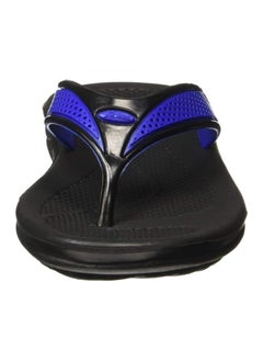 Paragon Women's Flip Flops Women's Slippers Footwear 1215 Black-Blue Made in India  - Image 3