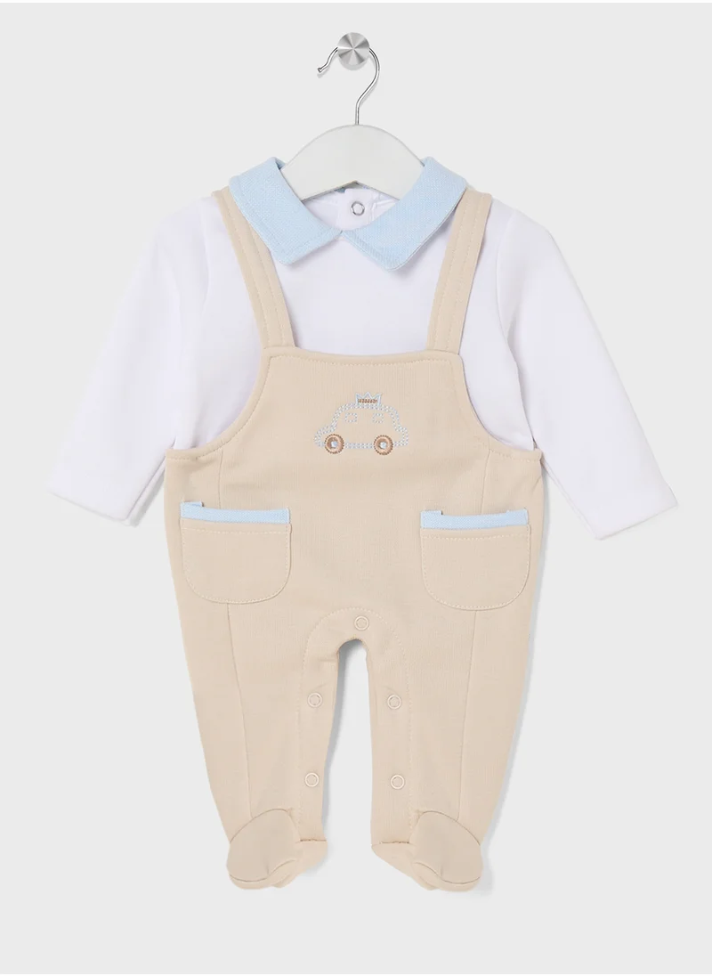 ريبلز مع نمشي Infants Boys Rompers