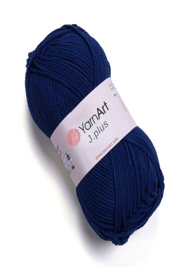 Yarn Art Jeans Plus Yarn, 55% Cotton 45% Polyacrylic, 100 g (3.5 oz), 160 m (174 yds), Yarn Weight: 4 : Worsted-Aran (54)