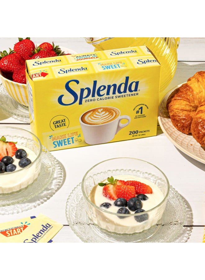 SPLENDA محلي خالي من السعرات الحرارية، عبوات فردية (200 حبة) - Image 2