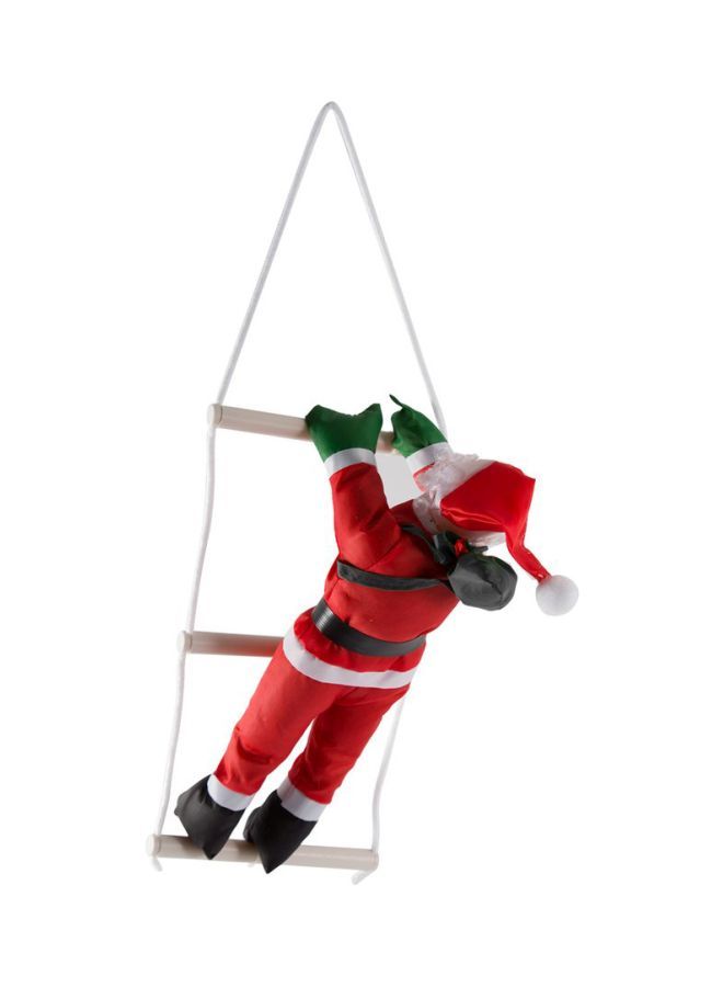 NIBEMINENT Decorative Santa Claus Climbing Stairs - Image 1