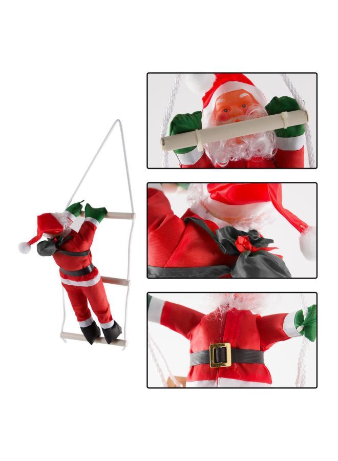 NIBEMINENT Decorative Santa Claus Climbing Stairs - Image 3