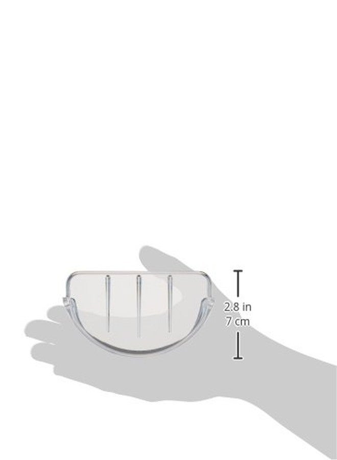EZ-FLO Clear Replacement Bathroom Plastic Soap Dish, 15204 - Image 5