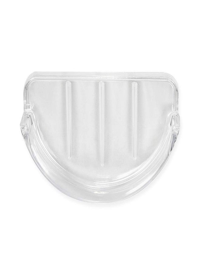 EZ-FLO Clear Replacement Bathroom Plastic Soap Dish, 15204 - Image 1