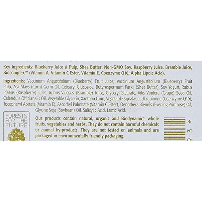 Eminence Blueberry Soy Night Recovery Cream for Unisex - 2 oz Cream - Image 4