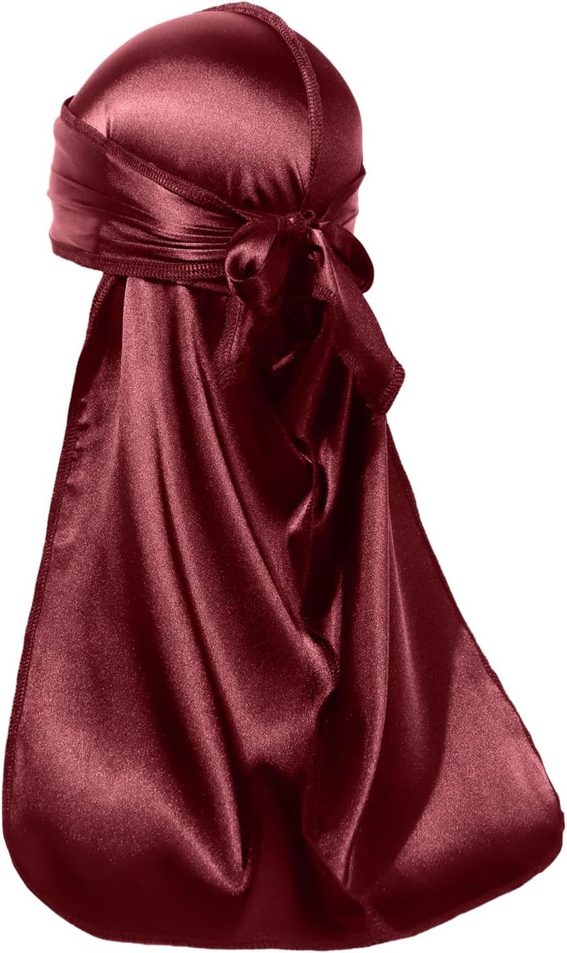 ForceWave 2 PCS Silky Satin Baby Durags for Boys Girls Infant - Image 3