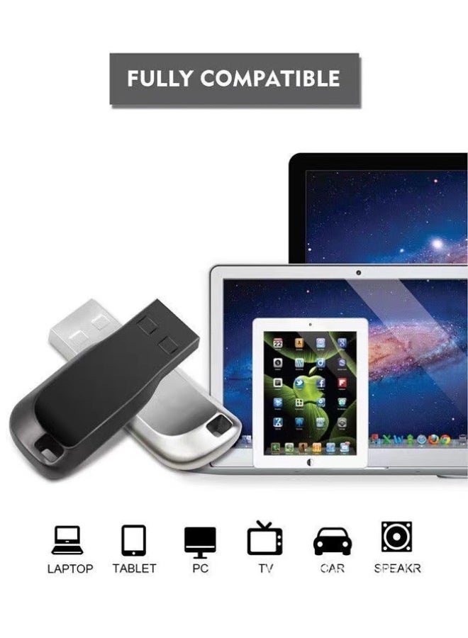 صفارة معدنية مقاومة للماء مفتاح USB سلسلة مفاتيح USB 8G 16G 32G 64G 512G 2Tb 1Tb - Image 4