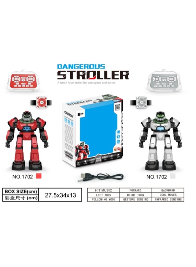 CRAZON Ir Control Intelligent Following Robot