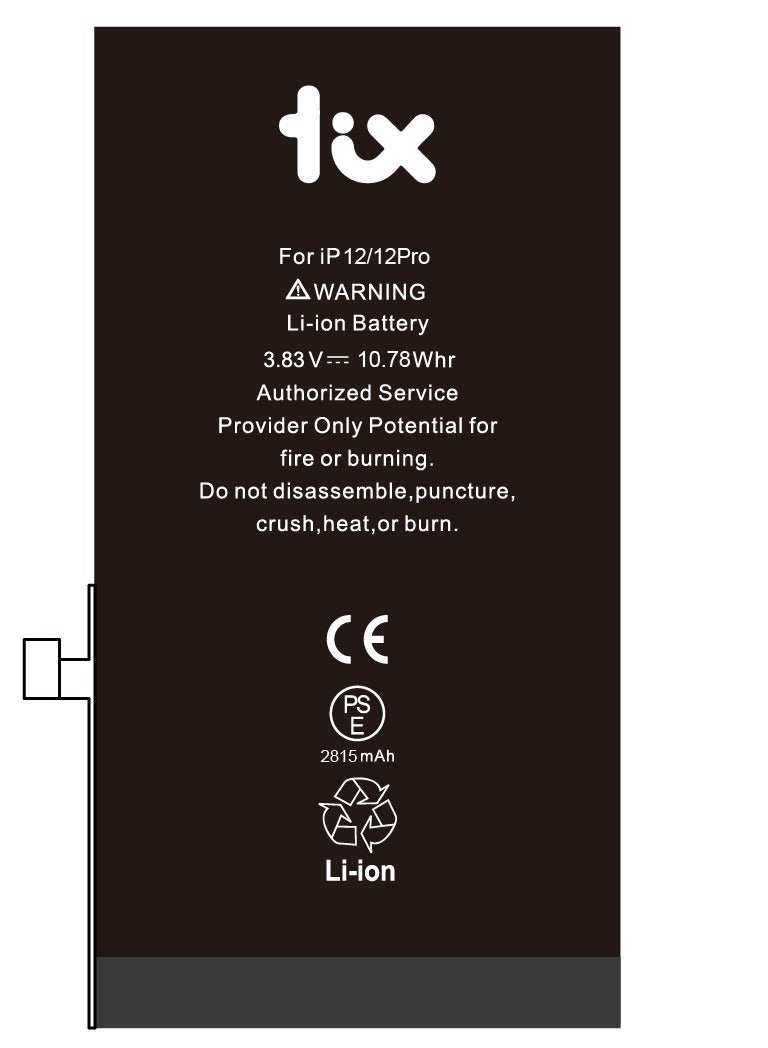 تكس بطارية ايفون 12 برو بسعة فائقة - Image 3