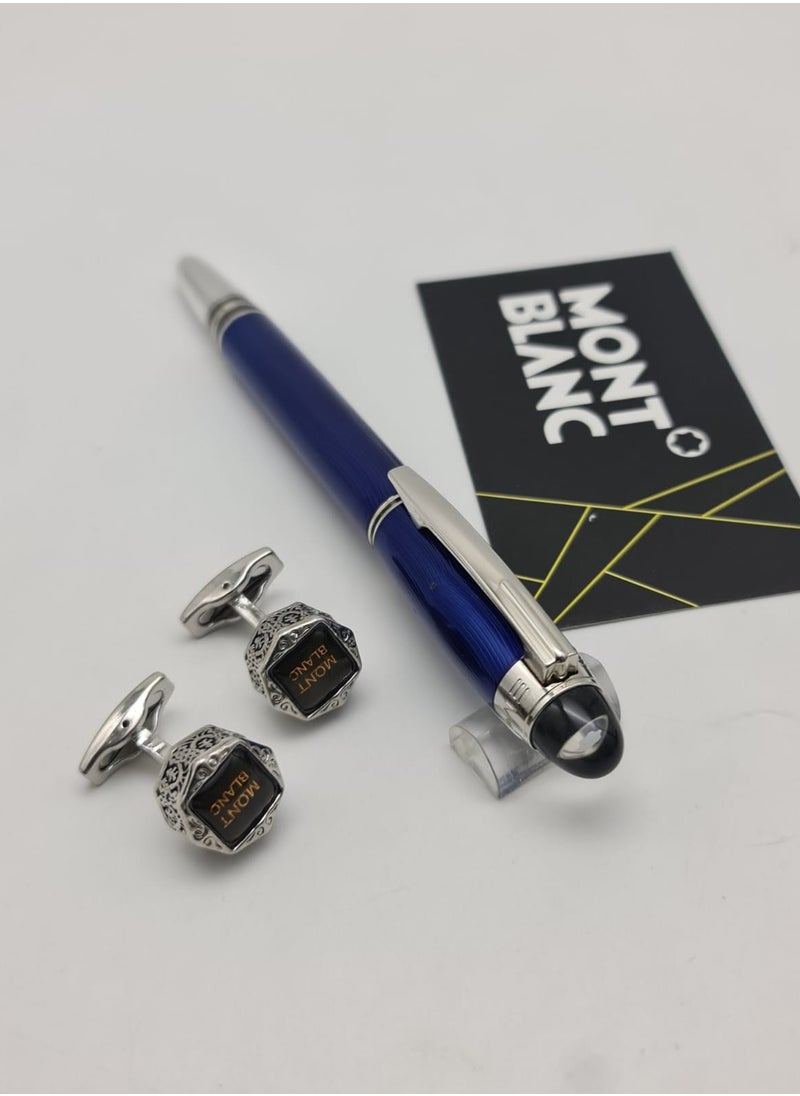 Mont Blanc Mont Blanc Classic pen and clipboard  - Image 1