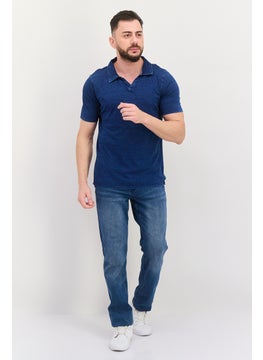 Men Regular Fit Plain Short Sleeve Polo Shirt, Navy - pzsku/ZEDC46B5C606908FEB303Z/45/_/1737641941/a1a0ae9b-51e8-4921-b199-135d645b5d02