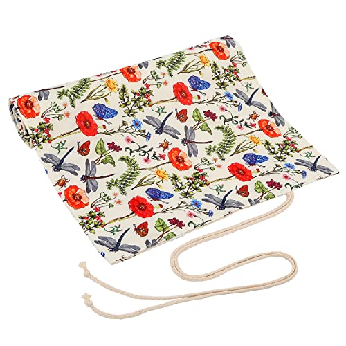 Lbxgap 168 Slot Pencil Roll Wrap Up Pencil Pouches Holder，Travel Drawing Coloring Pencil Roll Organizer for Watercolor Pens or Markers, Pencil Case Organizer for Artist - Image 2
