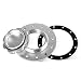 YIUIY Billet Aluminum Easy Fill Fuel Cell Cap with 12 Bolting Holes Cell Bung Silver - Image 2