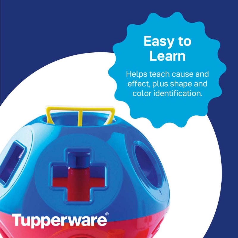 Tupperware Brand Shape-O Toy - BPA Free - Shape-O Sorter Toy for Babies & Toddlers Ages 12 Months & Up - Promotes Motor & Problem-Solving Skills - Image 5