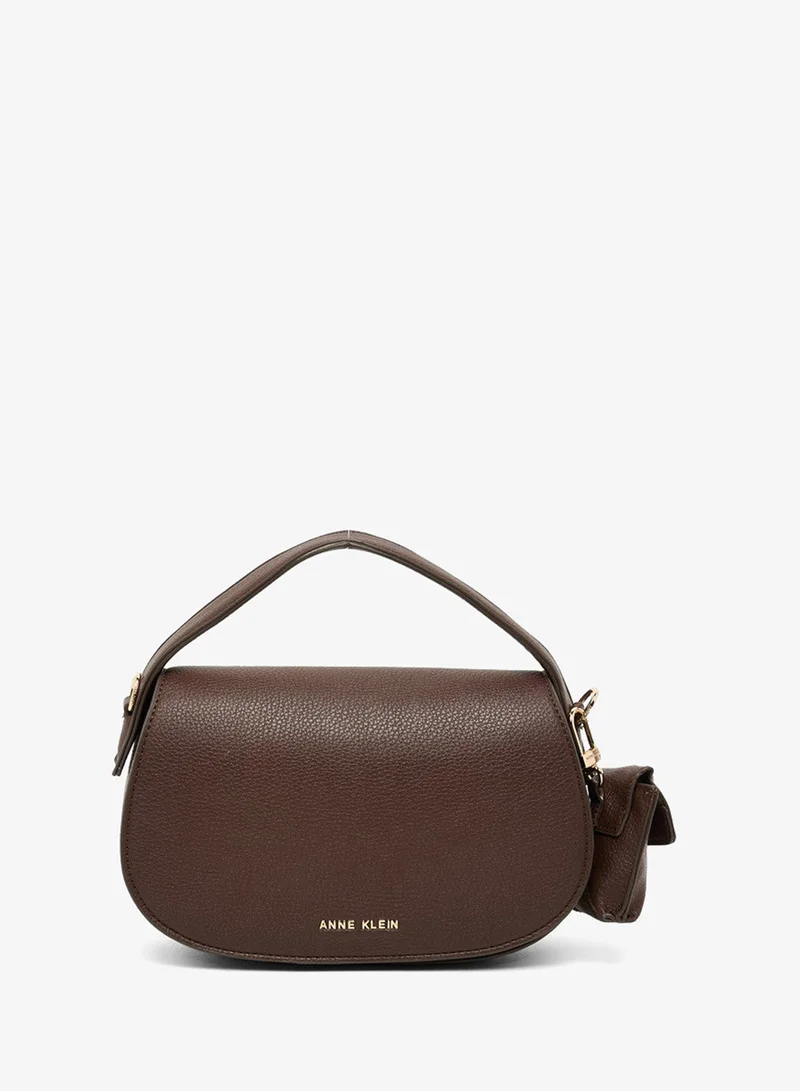 ان كلاين Anne Klein Devon Brown Women's Shoulder Bag