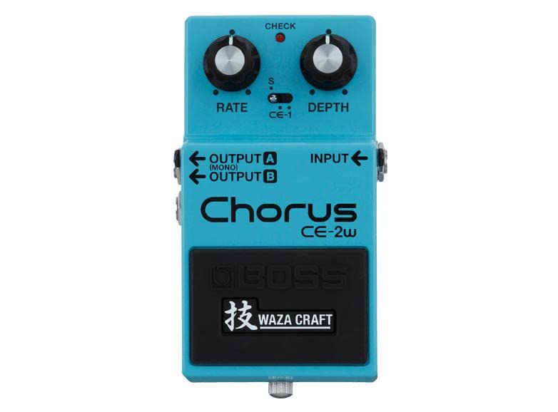 BOSS CE-2W Chorus | Premium Waza Craft Guitar Effect Pedal with Analog Circuitry | True Reproduction of the Legendary CE-2 & CE-1 Chorus Pedals | Made in Japan | 5-Year Warranty - Image 5