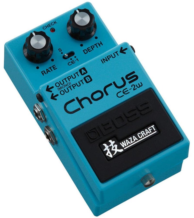 BOSS CE-2W Chorus | Premium Waza Craft Guitar Effect Pedal with Analog Circuitry | True Reproduction of the Legendary CE-2 & CE-1 Chorus Pedals | Made in Japan | 5-Year Warranty - Image 2