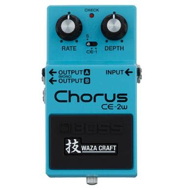 BOSS CE-2W Chorus | Premium Waza Craft Guitar Effect Pedal with Analog Circuitry | True Reproduction of the Legendary CE-2 & CE-1 Chorus Pedals | Made in Japan | 5-Year Warranty - Image 4