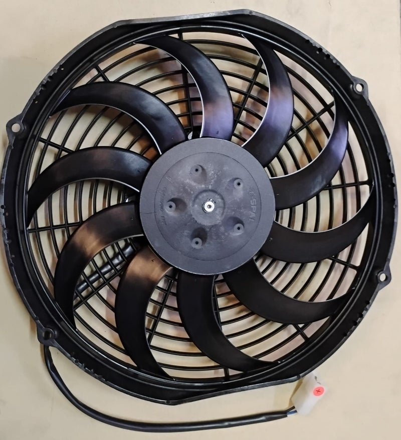 SPAL Fan 11x10 Inches Push S-Blade 12 Volt 280MM Diameter - Image 1