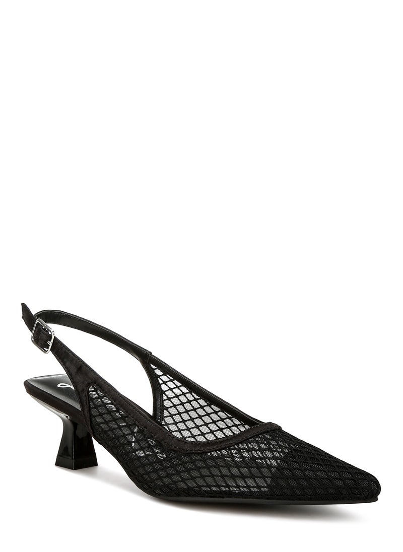 Mesh Pin Buckle Pointed Mules in Black - pzsku/ZEDC4BA67293717A11C19Z/45/_/1740380400/66850765-18a3-4033-b6bf-df470289043f