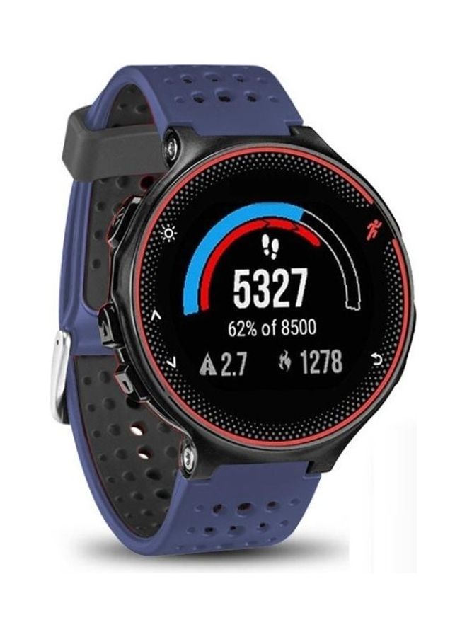 نيبمينينت سوار بديل بلونين لساعة جارمن فوررنر 235 أزرق/أسود - Image 3