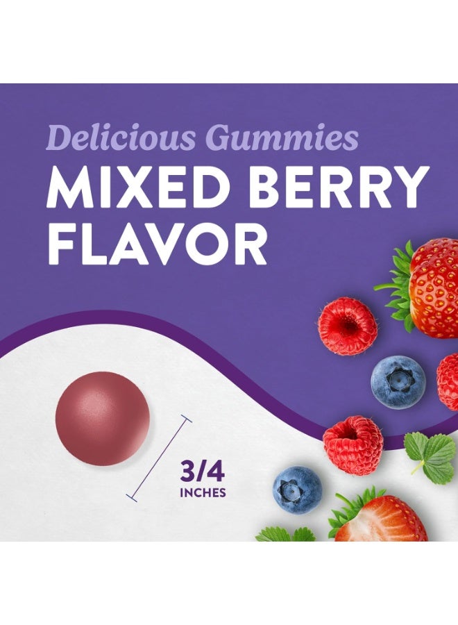 Nature's Truth Melatonin Gummies Mixed Berry Flavor | Vegan, Non-GMO & Gluten Free Supplement 5mg | 60 Count - Image 5