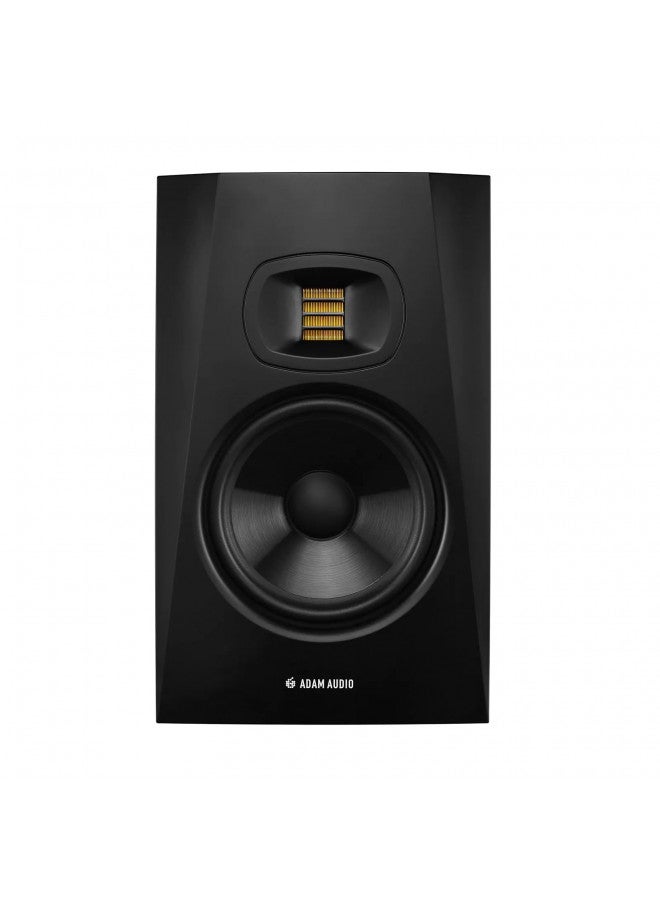 ADAM AUDIO Adam Audio T7V 7-Inch Powered Studio Monitor (Pair) with Knox Gear XLR Cables Bundle (4 Items) - Image 2