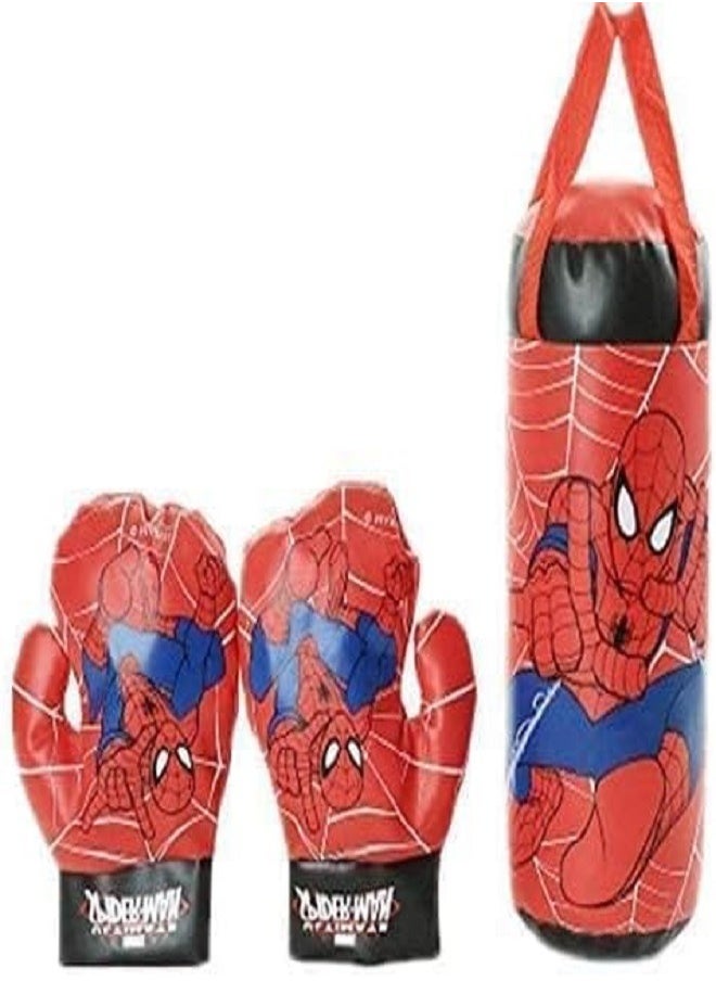 Generic Boxing Punching Bag Kit With 2 Gloves Padded For Safety (Shape May Vary)  - Image 4