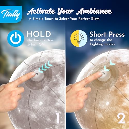 TIALLY Full Moon Floating Pool Lights Solar Powered - 14", That Float, Inflatable Waterproof Led Light Balls, Swimming Pool Accessories for Inground Pools, Party Decor for Outdoor (4 Pack) - Image 4