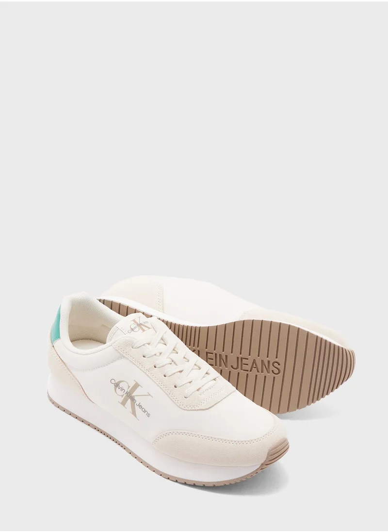 Calvin Klein Jeans Low Top Lace Up Sneakers