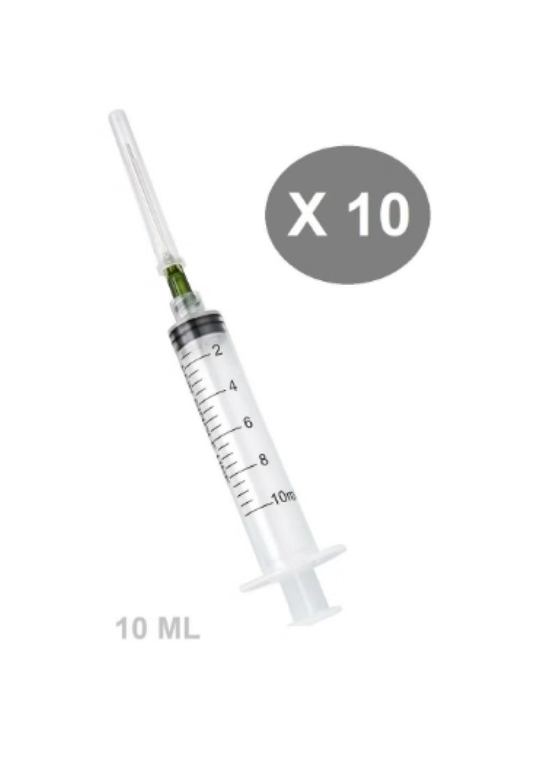SKYLINE Pack Of 10 Medical Disposable Syringe 10ML - Image 1