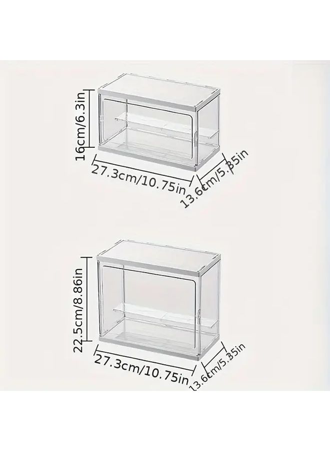 Single Layer Upgrade Thickening Acrylic Perfume Storage Box Dustproof Display Cabinet Vanity Organizer - Image 3