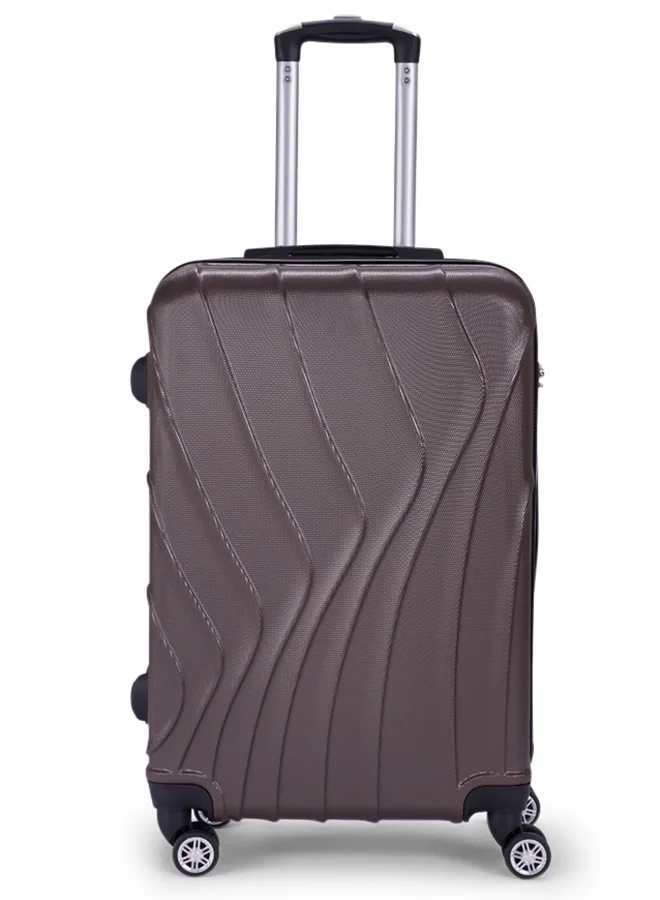LIMRA Cabin Carry Check-In Luggage Trolley Size 20 inch Brown