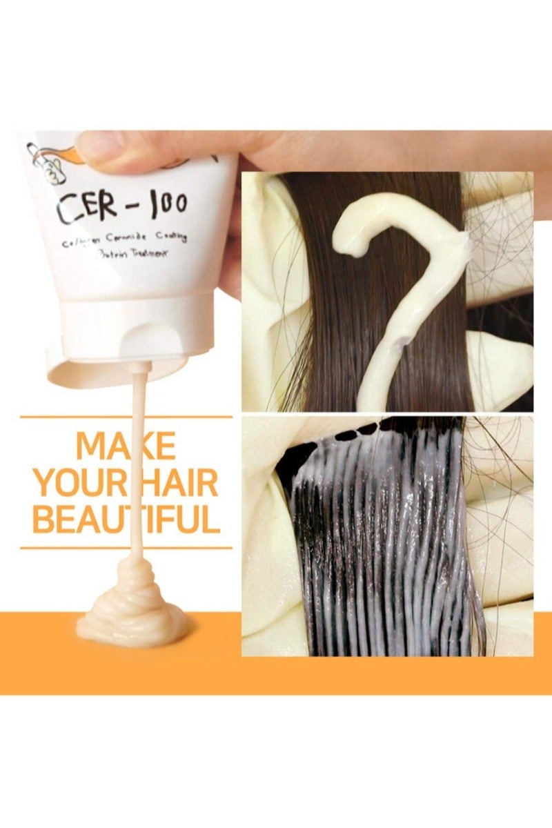 Elizavecca cer-100 collagen coating hair protein treatment 100ml - Image 5