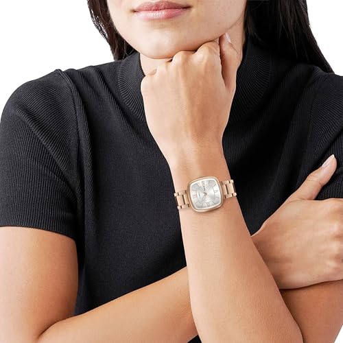 TIMEX Women Silver Square Dial Analog Watch - TWEL20604 - Image 5