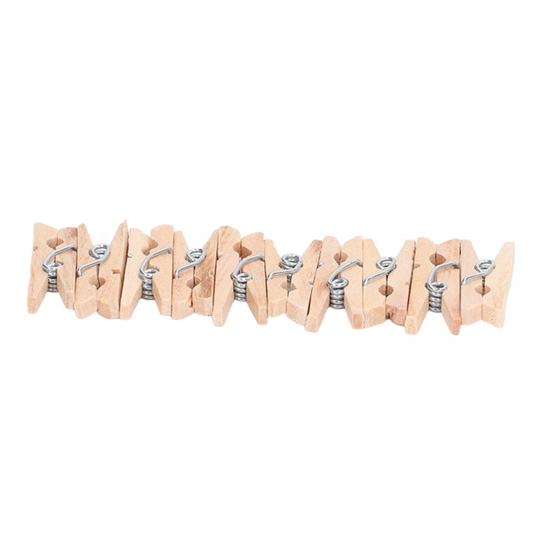 100Pcs Wooden Clothes Pins Mini Exquisite Workmanship Clothespins for Hanging Clothes Making Crafts Gifts Home Decorations - Image 5