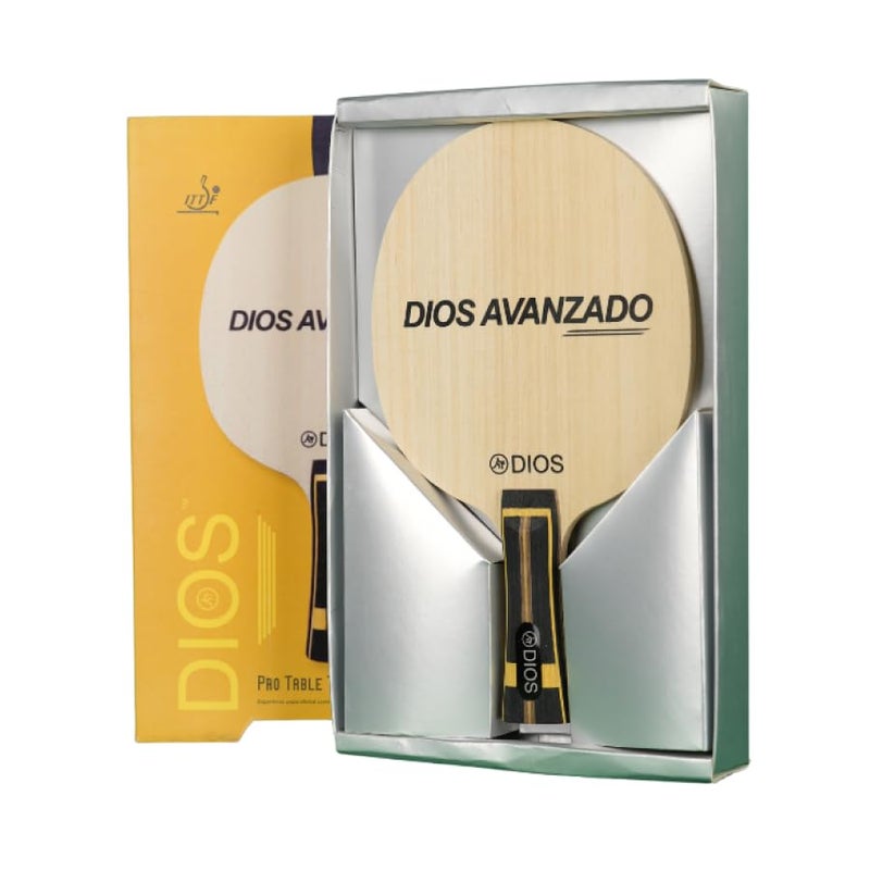 Dios AVANZADO Ebenholz ZLC Carbon Table Tennis Blade | Ebenholz Surface & Ayous Layer | High Speed, Stability & Control | 6.2mm Offensive Ping Pong Blade for Advanced Competitive Players - Image 2