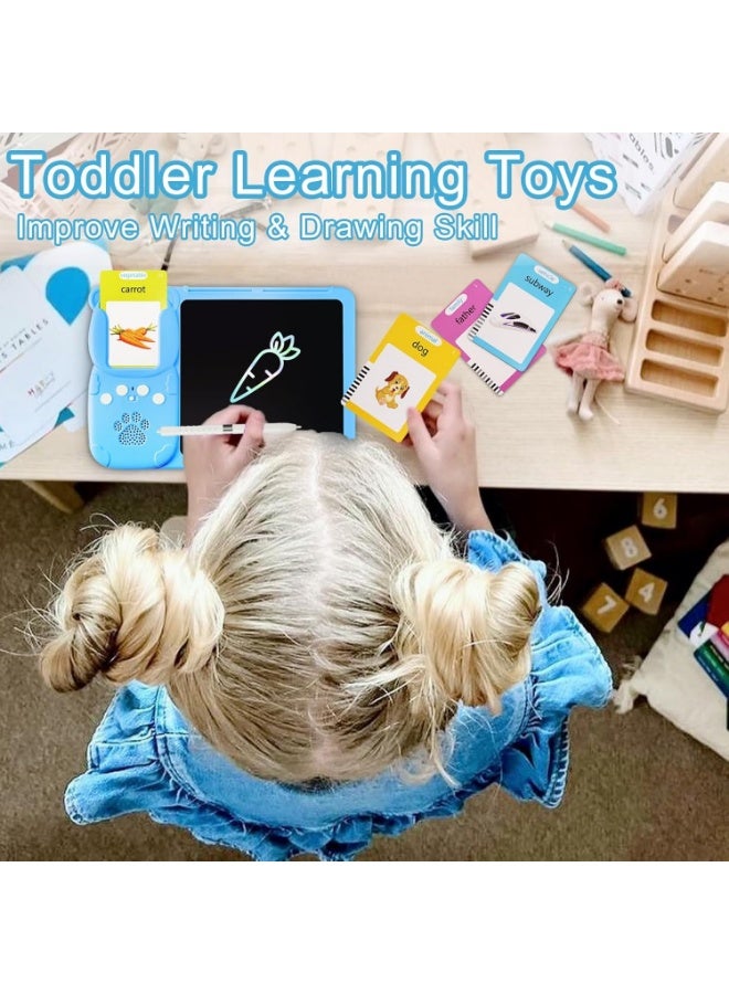 Talking Learning Tablet for Kids | Early Education Flashcard Device | 2-in-1 Drawing  Speaking Writing Board | 8.5-Inch Handwriting Pad for Interactive English Learning Toy - Image 2
