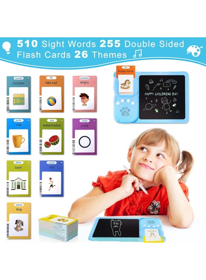Talking Learning Tablet for Kids | Early Education Flashcard Device | 2-in-1 Drawing  Speaking Writing Board | 8.5-Inch Handwriting Pad for Interactive English Learning Toy - Image 5