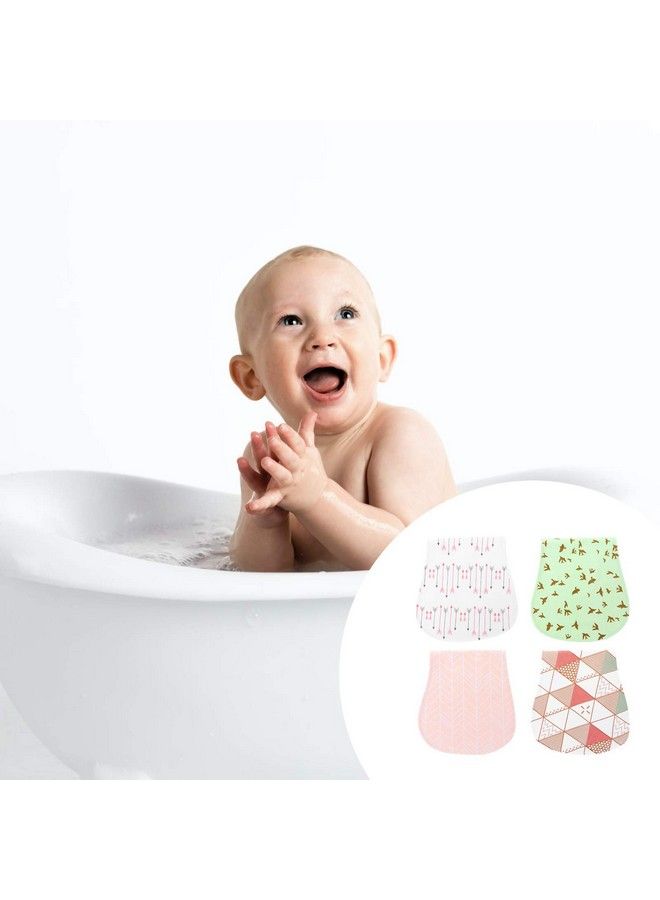 Lurrose 3Pcs Baby Bathing Brush Cartoon Animal Ultra Soft Cotton Absorbent Sponge Toddler Bath Sponge Scrubber For Toddler Infants Newborn - Image 4
