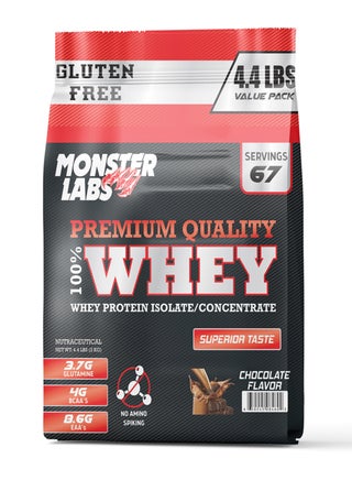 Monster Labs 100% Whey Protein Powder Primary Source Isolate, 20 Grams of Protein for Muscle Support and Recovery - Chocolate, 4.4 Lbs, 67 Servings - pzsku/ZEDC5F42017DCAAD649B8Z/45/1746509670/34fbd023-703f-435d-901a-373d1313a41e